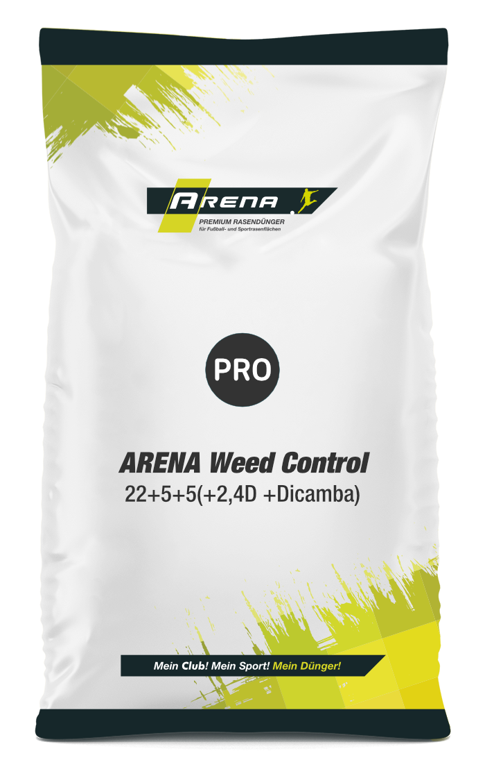 Rasendünger mit Unkrautvernichter - ARENA Weed Control