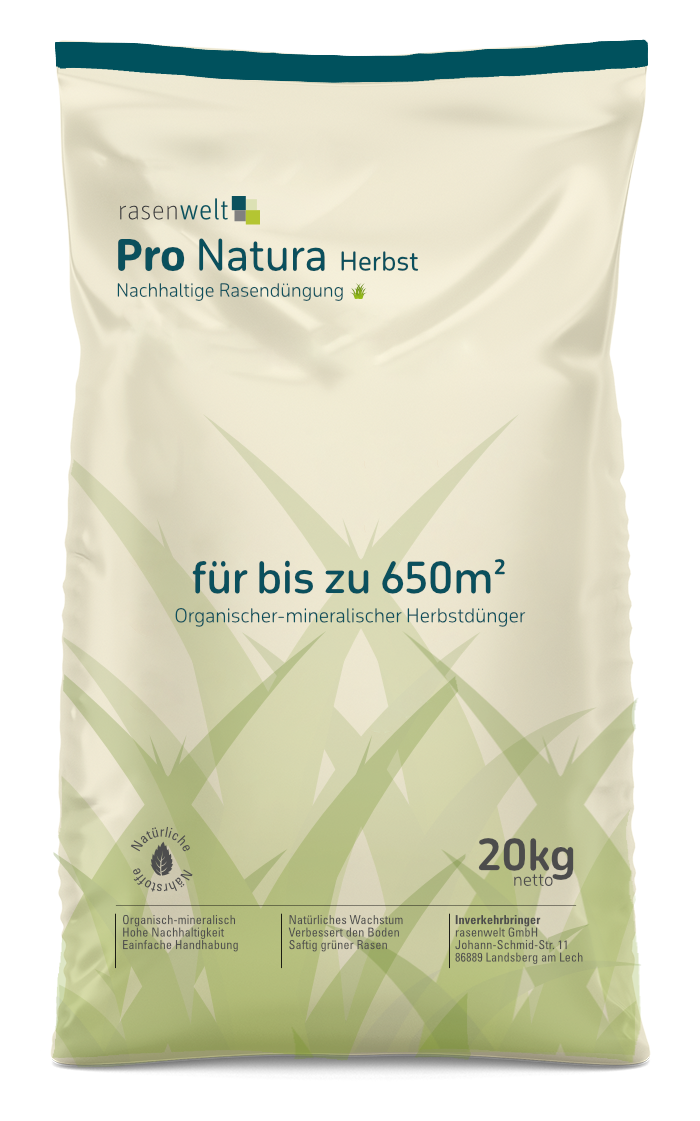 Bio Rasendünger Pro Natura Herbst