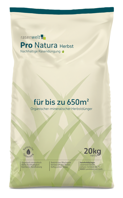 Bio Rasendünger Pro Natura Herbst